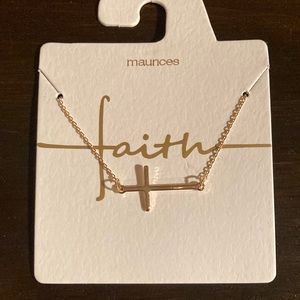 Faith necklace from Maurice’s